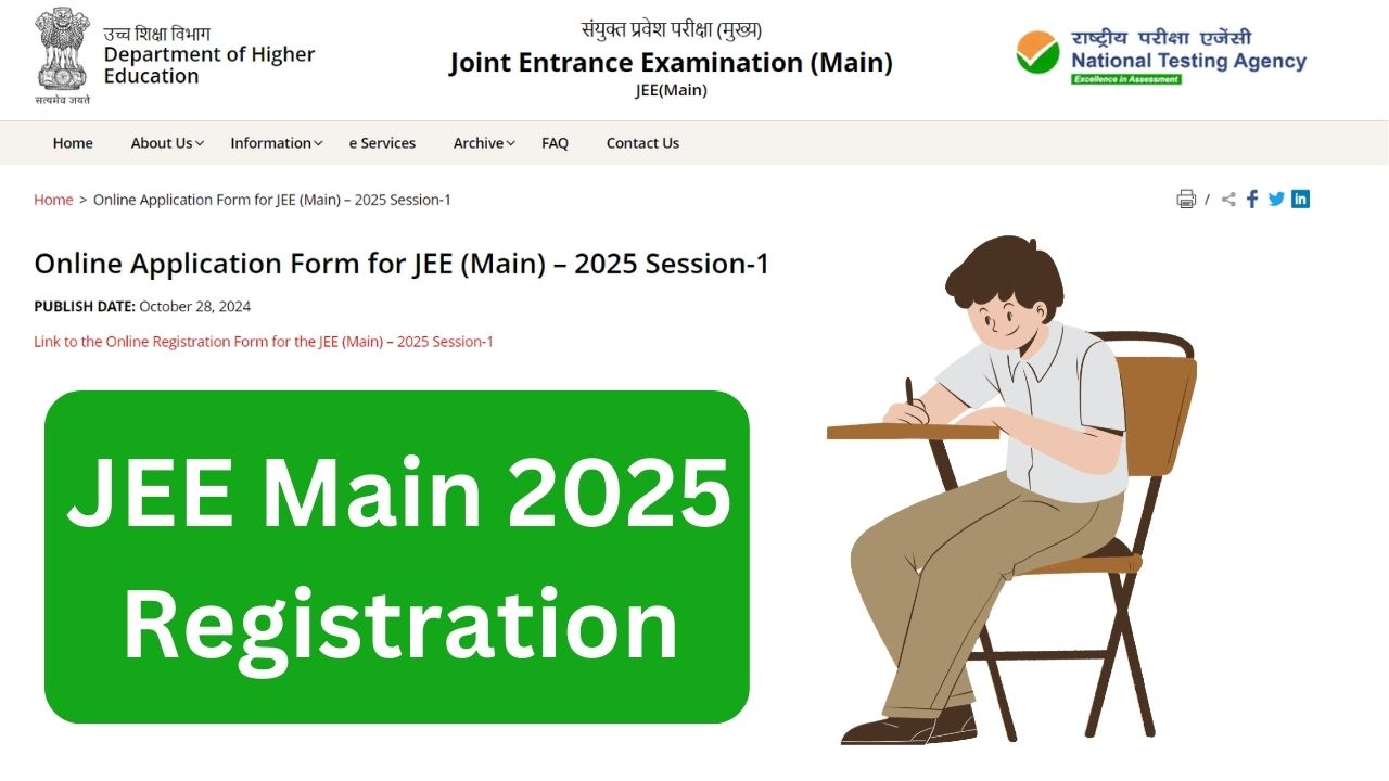 JEE Main 2025 Registration